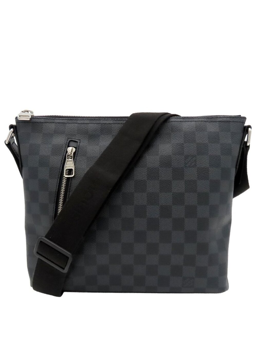 Louis Vuitton Mick PM Black Damier Graphite Canvas Shoulder Bag